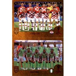 Croatia / Nigeria - Group D 407 Panini FIFA 365 2019 Sticker Collection