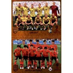 Panini FIFA365 2019 Sweden / Korea Republic Gruppe F Sticker 411 a/b 
