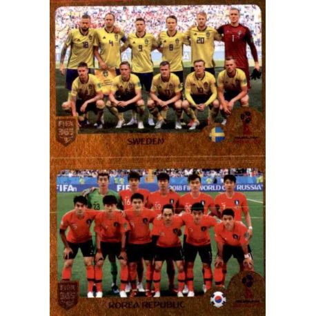 Sweden / Korea Republic - Group F 411 Panini FIFA 365 2019 Sticker Collection