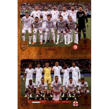 Tunisia / England - Group G 413 Panini FIFA 365 2019 Sticker Collection