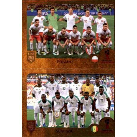 Gruppe D Panini FIFA365 2019 Sticker 407 a/b Croatia / Nigeria 
