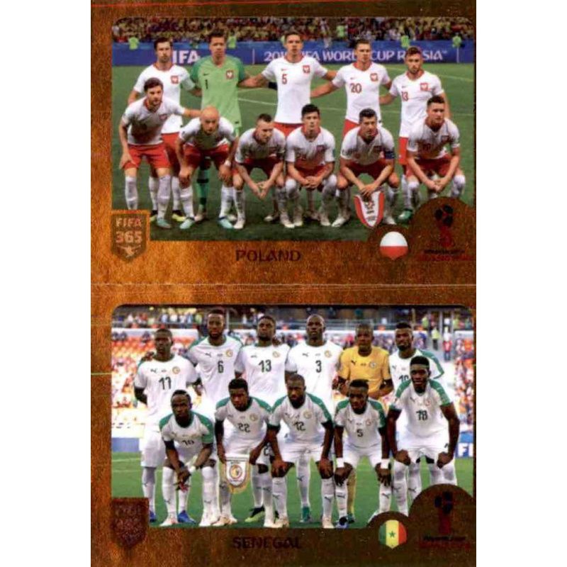 Panini FIFA365 2019 Sticker 408 a/b Brazil / Switzerland Gruppe E