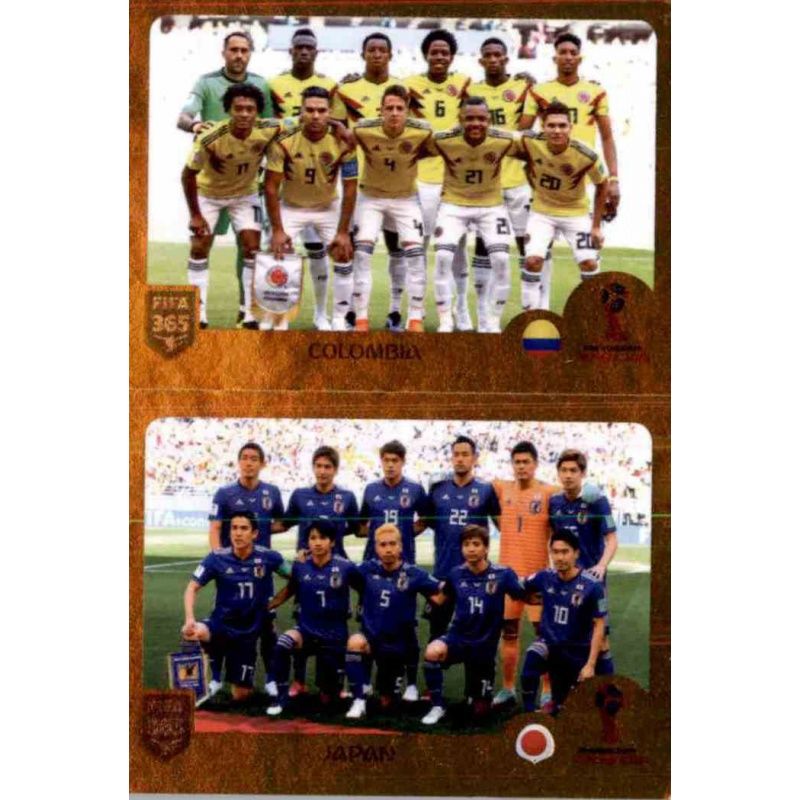 Panini FIFA365 2019 Sticker 408 a/b Brazil / Switzerland Gruppe E