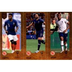 Samuel Umtiti / Adil Rami / Djibril Sidibé - Champions 428 Panini FIFA 365 2019 Sticker Collection