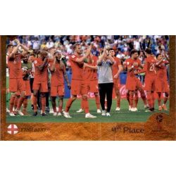 England 4th Place - Milestones 436 Panini FIFA 365 2019 Sticker Collection