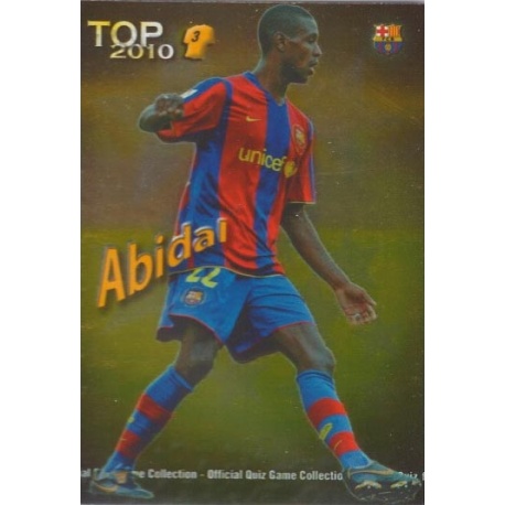 Abidal Top Dorado Barcelona 580