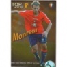 Trading Cards Nacho Monreal Top Dorado Las Fichas Quiz Liga 2009-10