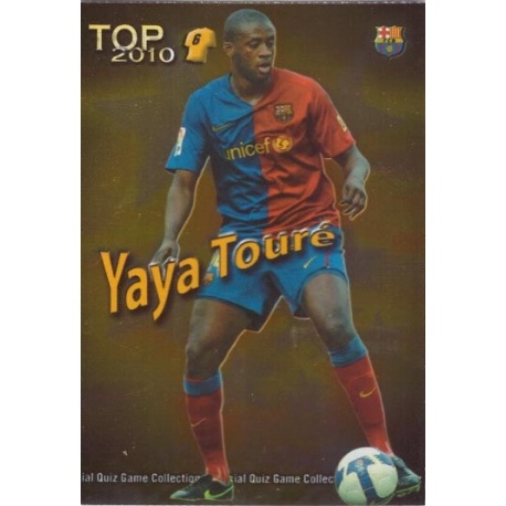 Yaya Touré Top Dorado Barcelona 590