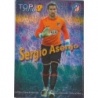 Soccer Trading Cards Sergio Asenjo Top Jaspeado Azul Mundicromo Fichas Liga 2009-10