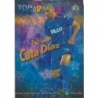 Soccer Trading Cards Cata Diaz Top Jaspeado Azul Las Fichas Quiz Liga 2009-10