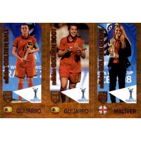 Patricia Guijarro / Patricia Guijarro / Sandy MacIver 449 Panini FIFA 365 2019 Sticker Collection