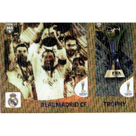 Real Madrid / Trophy 450 Panini FIFA 365 2019 Sticker Collection