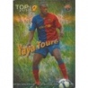Trading Cards Yaya Touré Top Jaspeado Verde Las Fichas Quiz Liga 2009-10