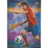 Trading Cards Messi Top Jaspeado Azul Mundicromo Fichas Liga 2009-10
