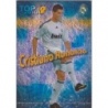Offer Soccer Cards Cristiano Ronaldo Top Jaspeado Azul Las Fichas Quiz Liga 2009-10