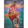 Soccer Trading Cards Maxi Rodríguez Top Jaspeado Azul Las Fichas Quiz Liga 2009-10