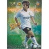 Soccer Trading Cards Silva Top Jaspeado Verde Las Fichas Quiz Liga 2009-10