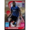 Trading Cards Ryan Gravenberch Ajax Match Attax Chrome Champions League 21/22