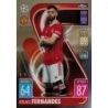 Soccer Trading Cards Bruno Fernandes Manchester United Topps Match Attax Chrome 2021/22