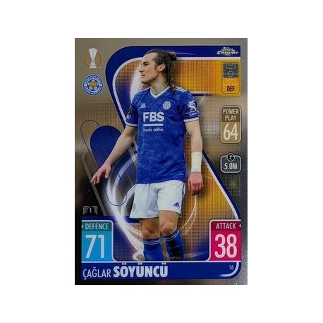 Çağlar Söyüncü Leicester City 16