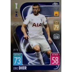 Soccer Trading Cards Eric Dier Tottenham Hotspur Topps Match Attax Chrome 2021/22