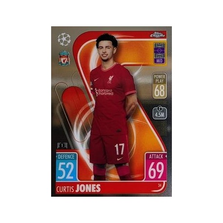 Curtis Jones Liverpool 34