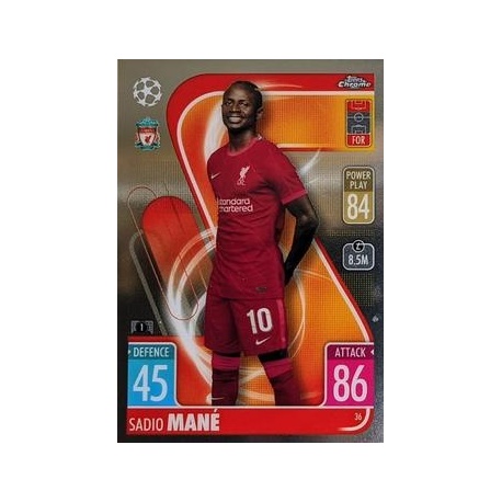 Sadio Mané Liverpool 36