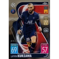 Oferta Cromos Layvin Kurzawa PSG Topps Match Attax Chrome 2021/22