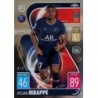 Soccer Trading Cards Kylian Mbappe PSG Topps Match Attax Chrome 2021/22