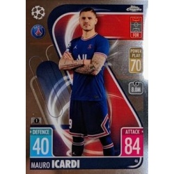 Comprar Online Mauro Icardi PSG Topps Match Attax Chrome 2021/22