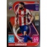 Cromos de Fútbol Yannick Carrasco Atletico Madrid Topps Match Attax Chrome 2021/22