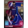 Soccer Trading Cards Gerard Piqué Barcelona Topps Match Attax Chrome 2021/22