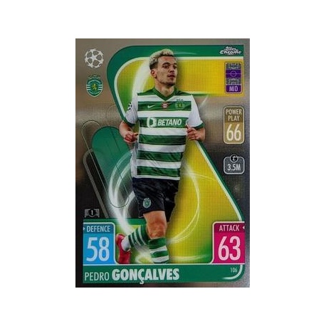 Pedro Gonçalves Sporting CP 106