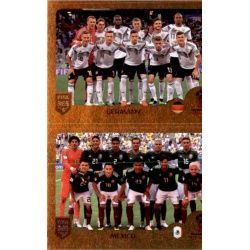 Germany / Mexico - Group F 410 Panini FIFA 365 2019 Sticker Collection