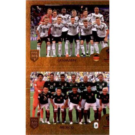 Germany / Mexico - Group F 410 Panini FIFA 365 2019 Sticker Collection