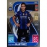Cromos de Fútbol Lautaro Martínez Inter Milan Topps Match Attax Chrome 2021/22