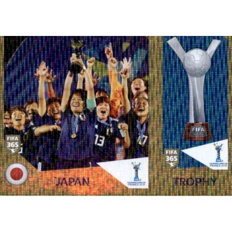 Japan / Trophy 445 Panini FIFA 365 2019 Sticker Collection