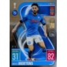 Cromos de Fútbol Dries Mertens Napoli Topps Match Attax Chrome 2021/22