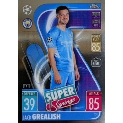Trading Cards Jack Grealish Super Signings Topps Match Attax Chrome 21/22