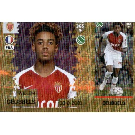 Willem Geubbels 466 Panini FIFA 365 2019 Sticker Collection