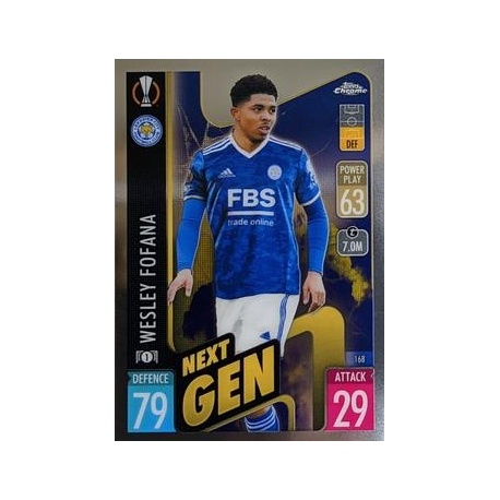 Wesley Fofana Next Gen Leicester City 168