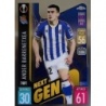 Trading Cards Ander Barrenetxea Next Gen Match Attax Chrome Champions League 21/22