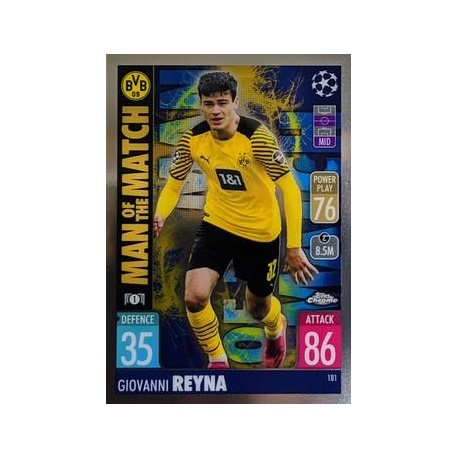Giovanni Reyna Man of the Match Borussia Dortmund 181