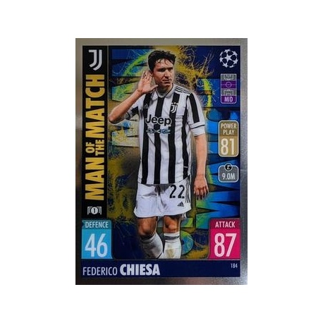 Federico Chiesa Man of the Match Juventus 184