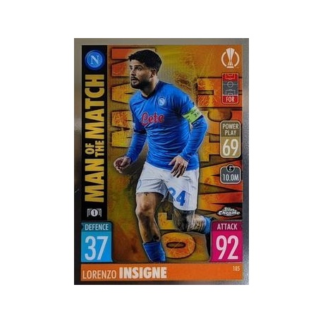 Lorenzo Insigne Man of the Match Napoli 185