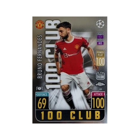 Bruno Fernandes 100 Club Manchester United 188
