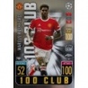 Trading Cards Bruno Fernandes 100 Club Topps Match Attax Chrome 2021/22