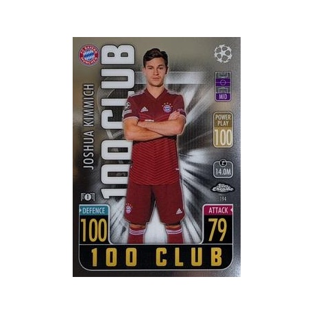 Joshua Kimmich 100 Club Bayern Munchen 194