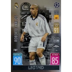 Cromos de Fútbol Roberto Carlos Legends Topps Match Attax Chrome 2021/22