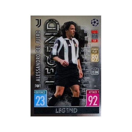 Alessandro Del Piero Legends Juventus 199